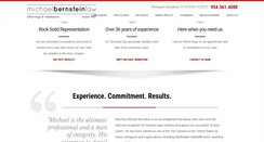 Desktop Screenshot of michaelbernsteinlaw.com